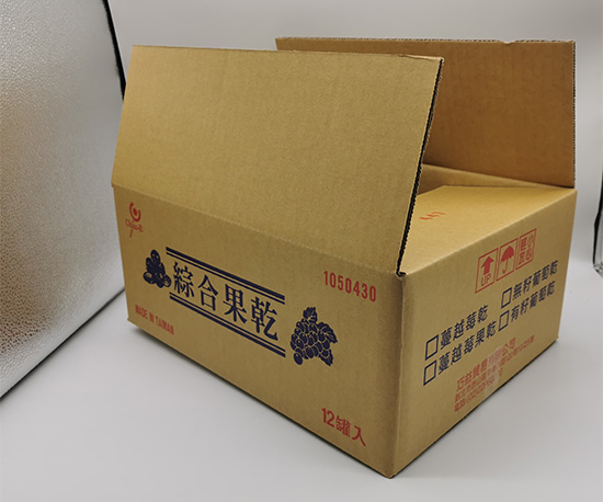 台湾黄纸纸箱定制 三层瓦楞台湾黄纸板快递纸箱